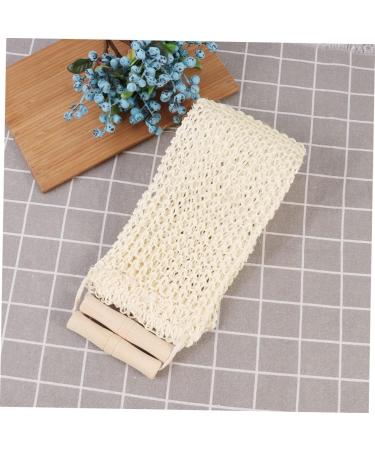 Didiseaon Invigorating Bath Ball & Wooden Back Scrubber - Ultimate Bath Towel for Mud & Relaxation | Shop Now for Global Shipping - Buy Online on SooperMarket.com