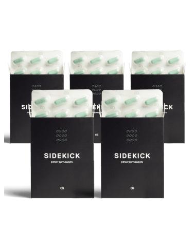 Copenhagen Grooming Sidekick (150 Days Supply) - Beard Growth Supplements - Beard Growth Pills w/Biotin - Vitamin Tablets for Facial Hair Growth for Men - Hair & Beard Vitamins Growth