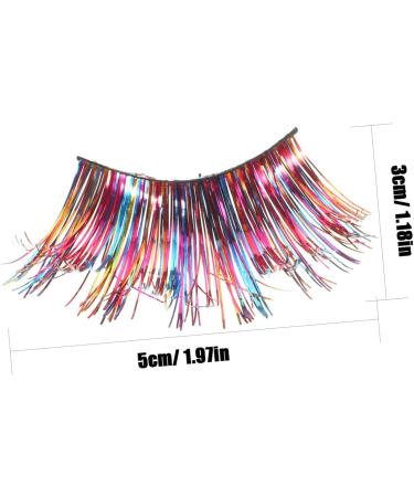 minkissy 3 Pairs False Lashes Color Bars Eyelash - Buy Online on SooperMarket.com