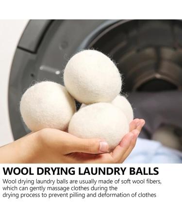 KAHDGSS Quick Drying Laundry Ball Gentle And Effective Wool Dryer Ball Laundry Care Perfect For Delicate Fabric Cloth - Buy Online on SooperMarket.com