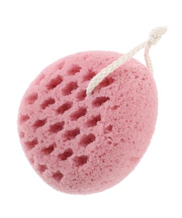 Gogogmee Shower Loofah Sponge Shower Pouf Exfoliating Body Sponge Bath Shower Loofah Sponge Loofah Bath Sponge Body Sponges for Shower Bath Ball Pink Washing Ball Small Girl Polyurethane