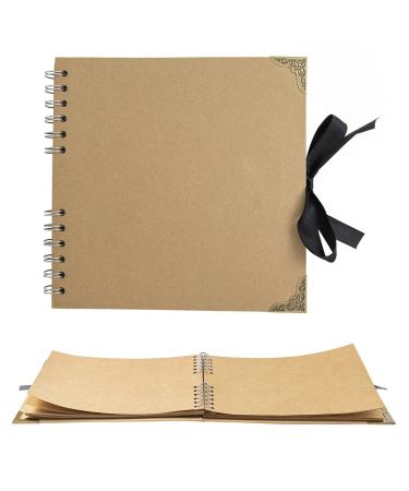 Scrapbook (8 x 8 inch) Scrapbook Album 60 Pages Ideal for Your DIY Scrapbooking Albums Wedding and Anniversary Family Photo Album (8 * 8 scrapbook) 8*8 scrapbook