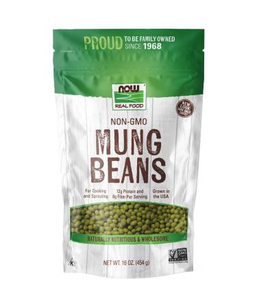 Now Foods Mung Beans 16 oz (454 g)