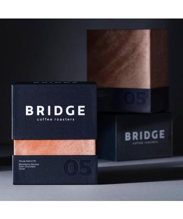 Bridge Coffee Roasters | House Blend 05 | 250g Medium Roast Colombia/Ethiopia Coffee | 100% Arabica Espresso Coffee Beans | Freshly Roasted Speciality Coffee (Espresso 500g) - Buy Online on SooperMarket.com