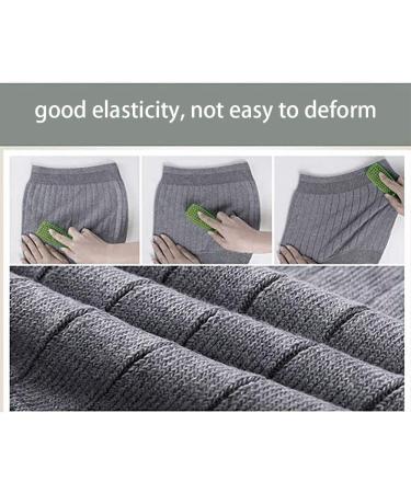 Thermal Lumbar Support Lower Back Belt Brace Cashmere Knit Stomach Kidney Warmer Thicken Thermal Cashmere Knit Warmer Band Abdominal Binder Stomach Lumbar Lower Back Support Brace Waist Grey (m) - Buy Online on SooperMarket.com