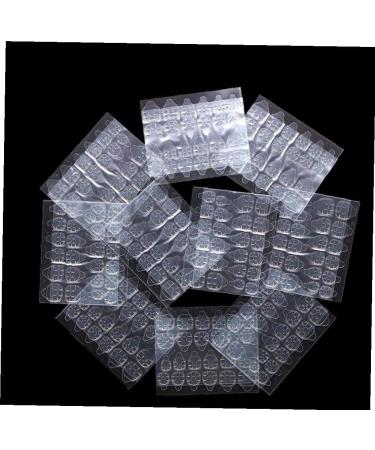 (240PCS) Double-Side Nail Adhesive Tabs Nail Jelly Double-Sided Adhesive Nail Glue Stickers 10 Sheets for Women Useful and Deft - Buy Online on SooperMarket.com