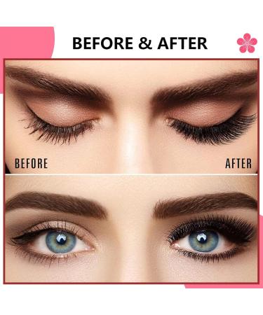 Dalarey Magnetic Lashes kit Reusable double Magnetic Lashes Without Eyeliner No Glue Liner Waterproof Safe Easy to Wear for Essential Commuter Makeup (2 Pairs Natural) - Buy Online on SooperMarket.com