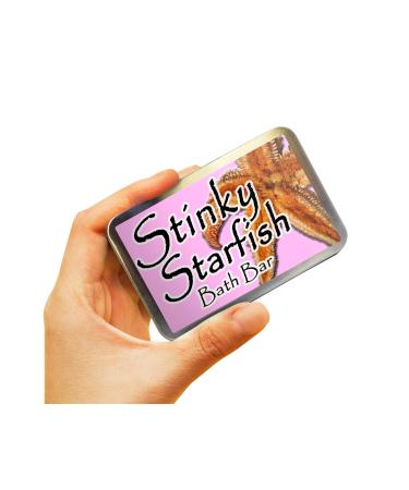 Buy Gears Out Stinky Starfish Bath Bar - Funny Pink Soap - Handcrafted Novelty Bath Soap for Women - Made in the USA - International Shipping Available - Buy Online on SooperMarket.com