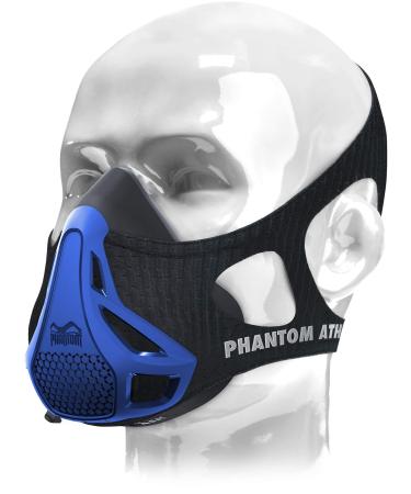 Phantom Athletics Training Mask - Endurance Training for More Performance in Sports Blue S