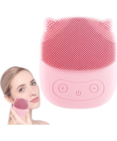 DASHIELL Face Scrubber Penguin Shape Vibrating Face Scrub Brush - Waterproof Skin Care Face Brushes Electric Face Brush for Women and Men Pink - Buy Online on SooperMarket.com