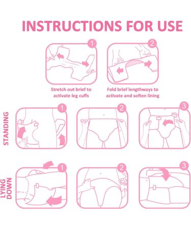 LittleForbig Adult Printed Diaper 2-Pack - Baby Usagi Pink (Large 36-48) - Buy Online on SooperMarket.com