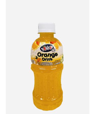 Bonko Just Drink Orange Drink with NATA de Coco 320ml (6 Bottles)