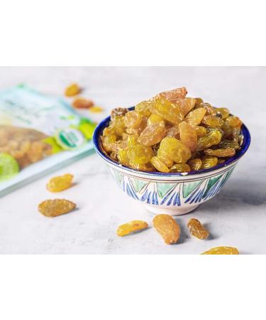 California Jumbo Golden Raisins 1.5 Pounds - Non-GMO, Sun-Dried, Seedless, Kosher, Vegan - Raw Bulk Pack - Buy Online on SooperMarket.com