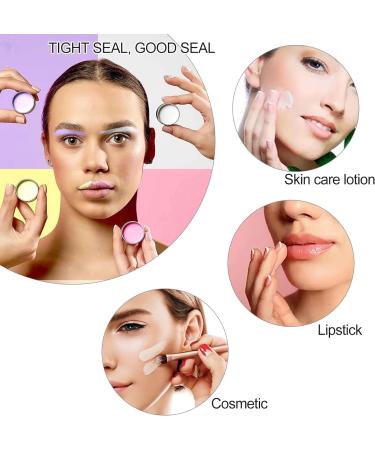 Redamancy 10 Pcs Aluminium Tins Jars Aluminium Empty Containers 15 ml Aluminium Tin Jars with Screw Lids Empty Cosmetics Container Pots for Lip Balm Cream Candles Cosmetics (Silver) - Buy Online on SooperMarket.com
