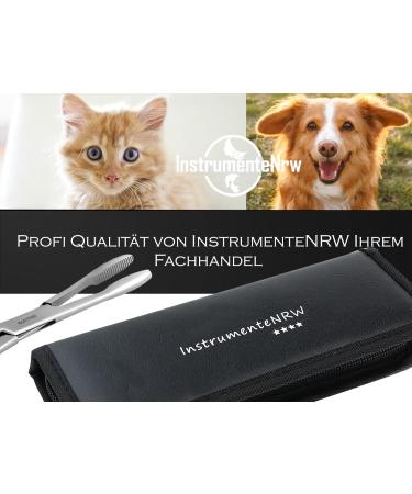 Professional Stainless Steel Ear Sink Dog Ear Hair Remover Pliers - 16 cm Animal Hair Tongs - Buy Online on SooperMarket.com