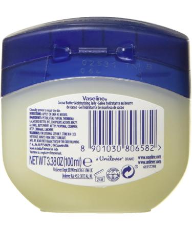 Vaseline Pet Jelly 100ml Cocoa Butter - Nourishing Skin Therapy - Buy Online on SooperMarket.com
