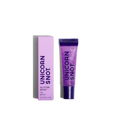 UNICORN SNOT Holographic Glitter Lip Gloss - Orchid Purple - Vegan & Cruelty Free - 0.37fl oz - Buy Online on SooperMarket.com