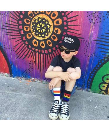 KESYOO 6 Pairs Cotton Knee High Socks for Unisex 1-3 Years, Assorted Color - Calf Length Tube Stockings - Buy Online on SooperMarket.com