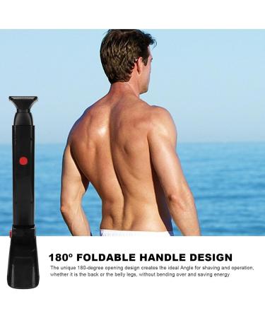 Autwekm Back Hair Removal & Body Razor Ergonomic Foldable Men's Razor for Birthday Gifts | Full Body & Leg Hair Removal - Buy Online on SooperMarket.com