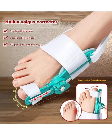 Bunion Corrector - Adjustable PU Side Pad for Pain Relief & Foot Support | Health Body Care - Buy Online on SooperMarket.com