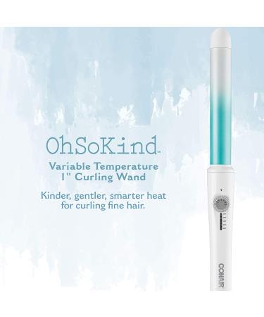 Conair OhSoKind 1-inch Curling Wand for Fine Hair - Create flawless waves - Buy Online on SooperMarket.com