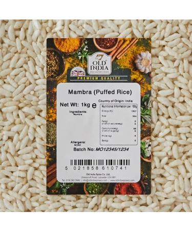 Old India Mambra Puffed Rice 1kg - Premium Quality Snack - Buy Online on SooperMarket.com