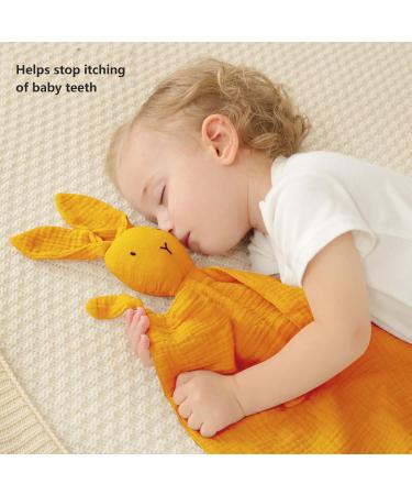 Buy Bunny Lovey Blanket | Yellow Bunny Comforter for Kids | Soft & Compact Baby Blanket - Buy Online on SooperMarket.com