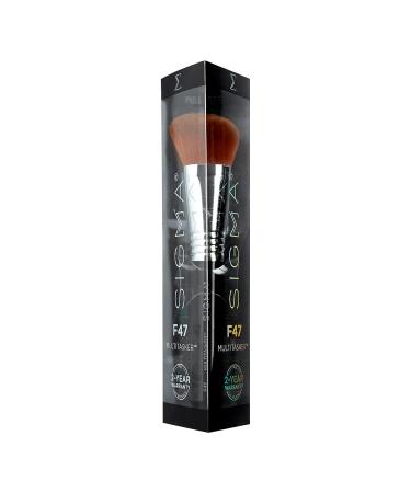 Sigma Beauty F47 Multitasker Makeup Brush - Versatile Face Brush for Blending Contouring & Buffing | Foundation Blush Bronzer Contour & Highlighter - Buy Online on SooperMarket.com