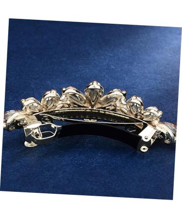 HAPINARY Rhinestone Spring Hair Accessories Vintage Hair Accessories Crystal Hair Clips Hair Claw Clips for Girls Wedding Hair Clip Purple Miss Alloy Big Hairpin Delicate - Buy Online on SooperMarket.com