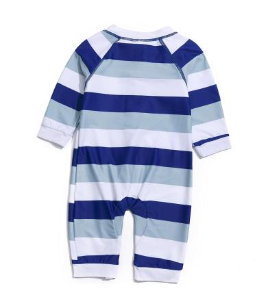 BONVERANO Baby Boys Swimsuit - UPF 50+ Sun Protection - 3 Years - Blue White - Buy Online on SooperMarket.com