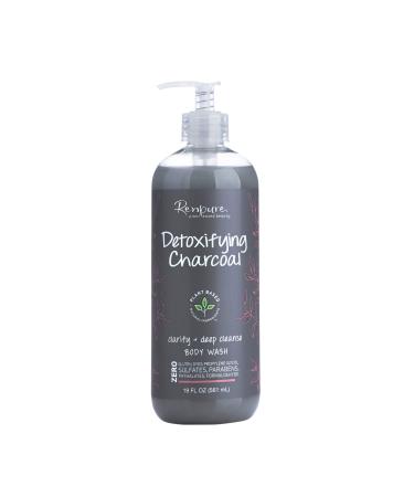 Renpure Detoxifying Charcoal Clarifying + Deep Cleanse Body Wash 19 fl oz (561 ml)
