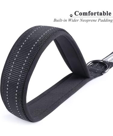 VIVAGLORY Short Dog Lead - 32cm Black | Short Traffic & Training Lead for Medium & Large Dogs - Buy Online on SooperMarket.com