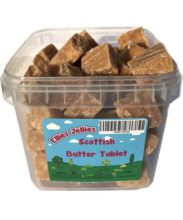Ellies Jellies Scottish Butter Tablet 700g Square Tub