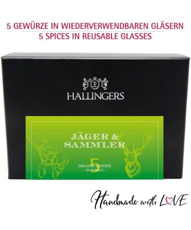 Hallinger's Hunter and Collector Spice Gift Set - Handmade International Spices | Perfect for Mother's Day & Father's Day Gifts | New Home Congratulations | 70g Pack - Buy Online on SooperMarket.com