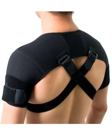Shoulder Stability Brace Adjustable Shoulder Compression Shoulder Wrap Protector Breathable Compression Sleeve Shoulder Strap Brace Supportive Shoulder Wrap Multiuse Shoulder Brace XL - Buy Online on SooperMarket.com