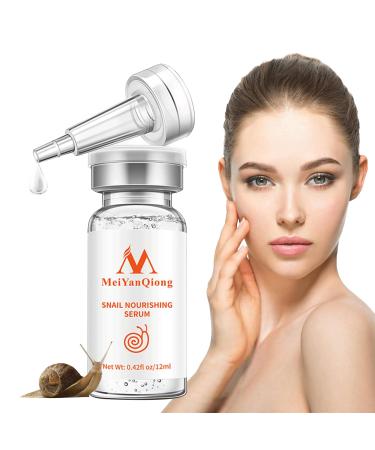 Trendyfave Snail Serum Snail Mucin Serum Nourishing Face Serum for Women Skin Repair Serum Reduce Wrinkles & Dark Spots Hydrating Firm Lift Restore Elasticity Facial Skincare