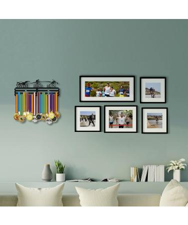 Superdant Triathlon Medal Hanger - Iron Sports Medals Display Frame - Buy Online on SooperMarket.com