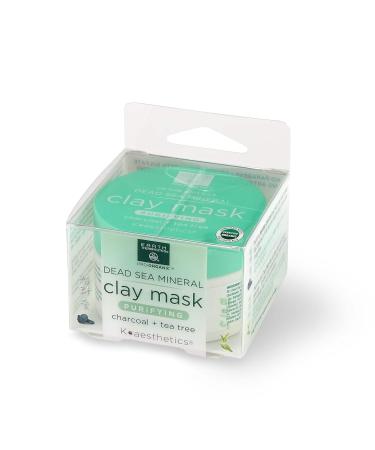 Earth Therapeutics Dead Sea Mineral Clay Mask - Charcoal & Tea Tree | International Shipping Available - Buy Online on SooperMarket.com