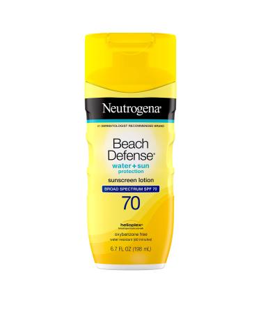 Neutrogena Beach Defense Sunscreen Lotion SPF 70 6.7 fl oz (198 ml)