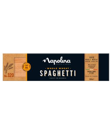 Napolina Whole Wheat Spaghetti Pasta 500g