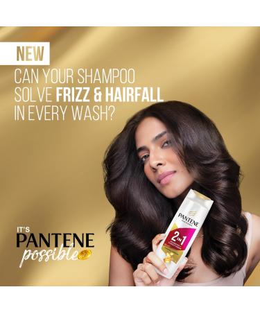 Buy Pantene 2 in 1 Anti Hair Fall Shampoo + Conditioner - 340 ml | Best International Shipping - Buy Online on SooperMarket.com