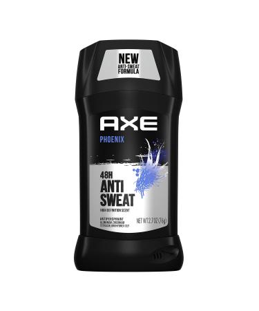 AXE Phoenix Antiperspirant For Men 48H Sweat And Odor Protection Mint And Rosemary Stay Dry For 48H With Men's Deodorant 2.7oz
