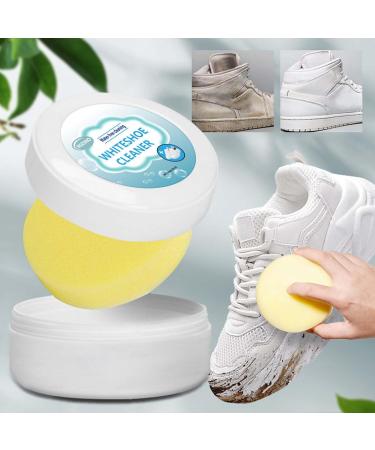 Multipurpose Cleaning Cream 2023 New Multi-Functional Cleaning And Stain Removal Cream White Shoes Cleaning Cream Special With Sponge Wipe Multifunctional Stain Remover Cream120g (Multicolor 2PCS) - Buy Online on SooperMarket.com
