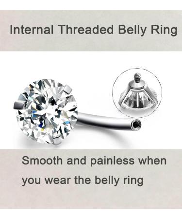 QWALIT Belly Button Piercing Kit Complete Body Piercing Kits with 3-Piece Belly Piercing Gun for All Piercings International Shipping Available - Buy Online on SooperMarket.com