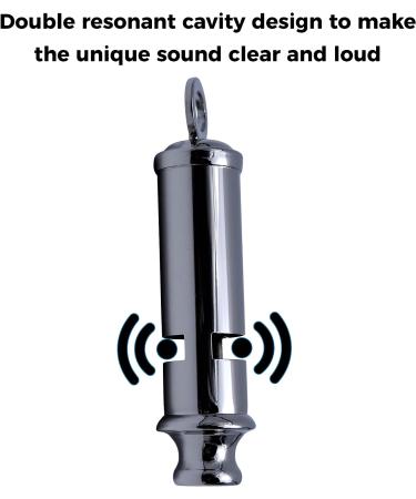 Mil-Tec Nickel Plated Police Whistle - Loud Safety Whistle for Law Enforcement - Buy Online on SooperMarket.com