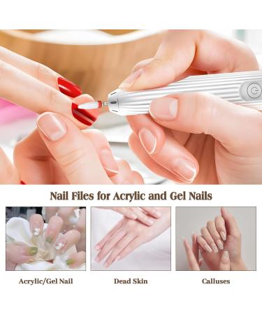 Aedcbaide Electric Nail File 3 in 1 Nail Drill Nail Files for Acrylic and Gel Nails 18000 RPM Adjustable Speed Electric Nail Drill Built-in Nail Lamp for Manicure & Pedicure Tools & Accessories - Buy Online on SooperMarket.com