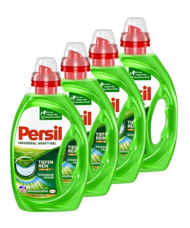 Persil Universal Gel pack of 4 (4 x 20 wash loads) 20 wash loads Pack of 4