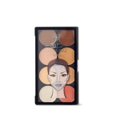 Ruby Kisses 3D Cream Contour Artist Makeup Palette (Light)