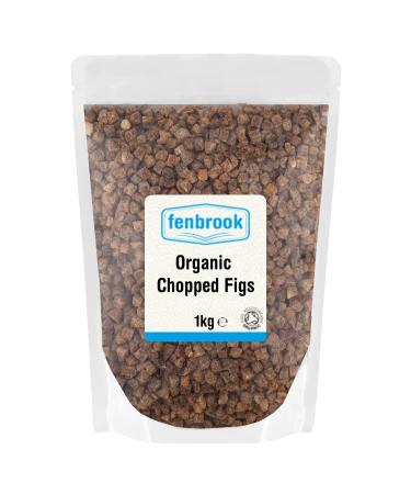 Organic Chopped Figs 1kg | Certified Organic by Fenbrook Organic