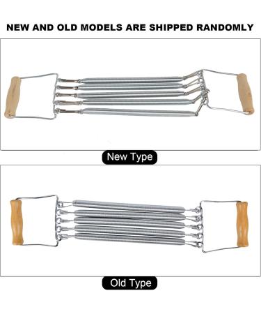 Spring Wall Pulley Chest Expander - Removable Fitness Bands for Muscle Training & Stretching with Wooden Handle - Buy Online on SooperMarket.com